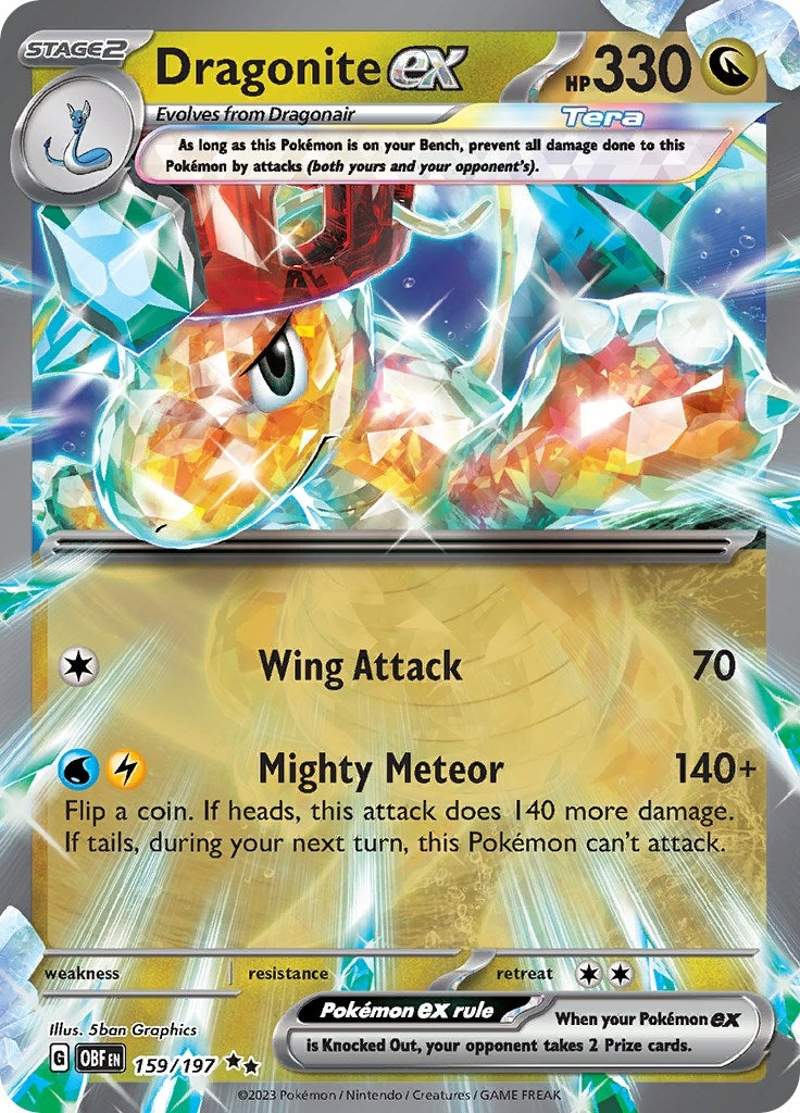 Image for Dragonite ex (SV03: Obsidian Flames) (159/197) - Pokemon