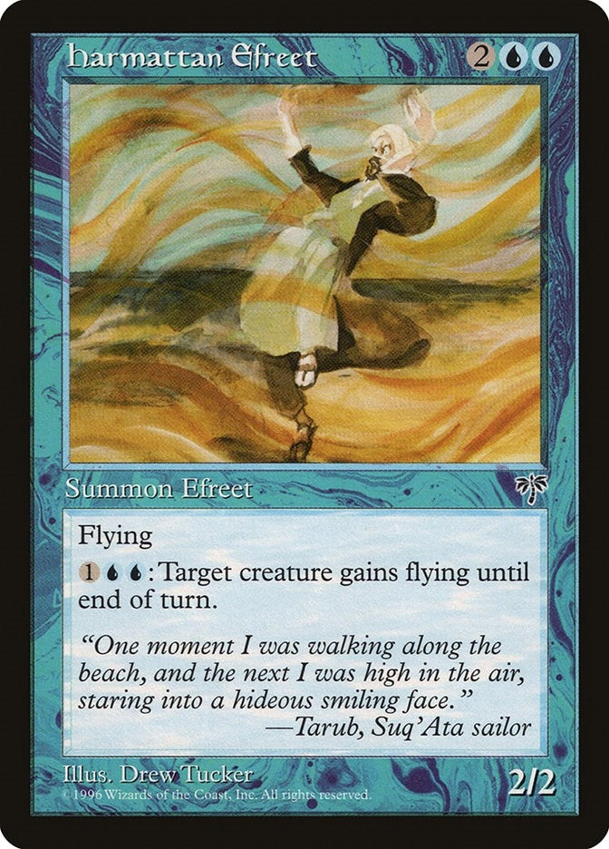 Image for Harmattan Efreet (Mirage) - Magic: The Gathering