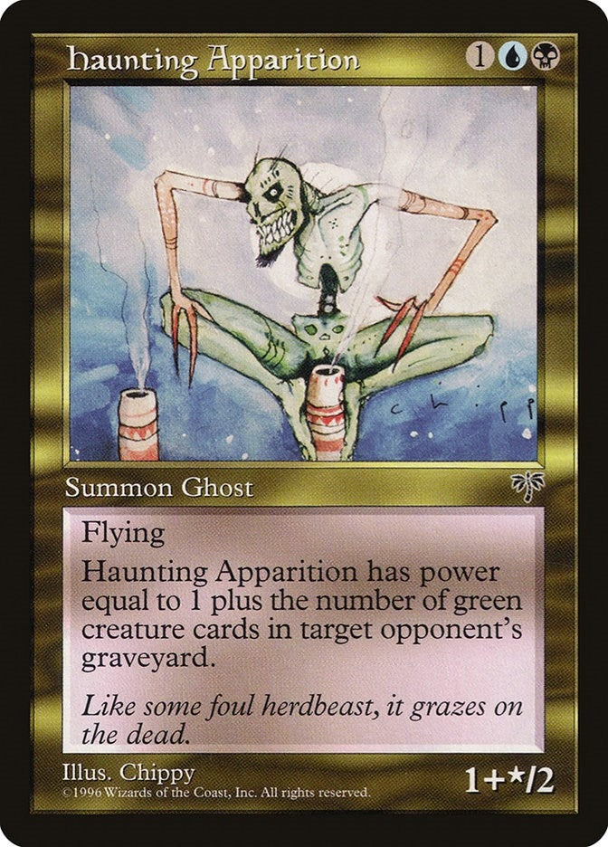 Image for Haunting Apparition (Mirage) - Magic: The Gathering