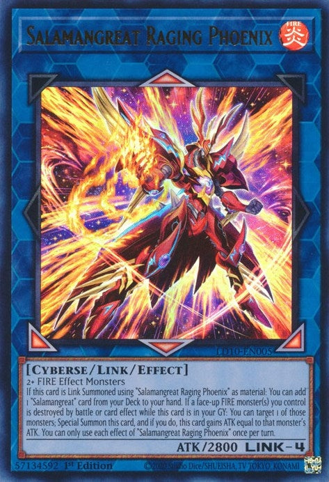 Image for Salamangreat Raging Phoenix (Legendary Duelists: Soulburning Volcano) (LD10-EN005) - YuGiOh