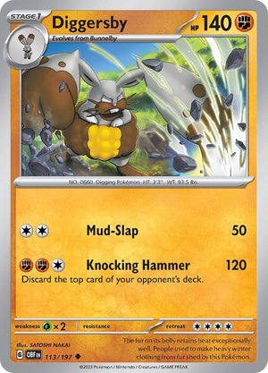 Image for Diggersby (SV03: Obsidian Flames) (113/197) - Pokemon