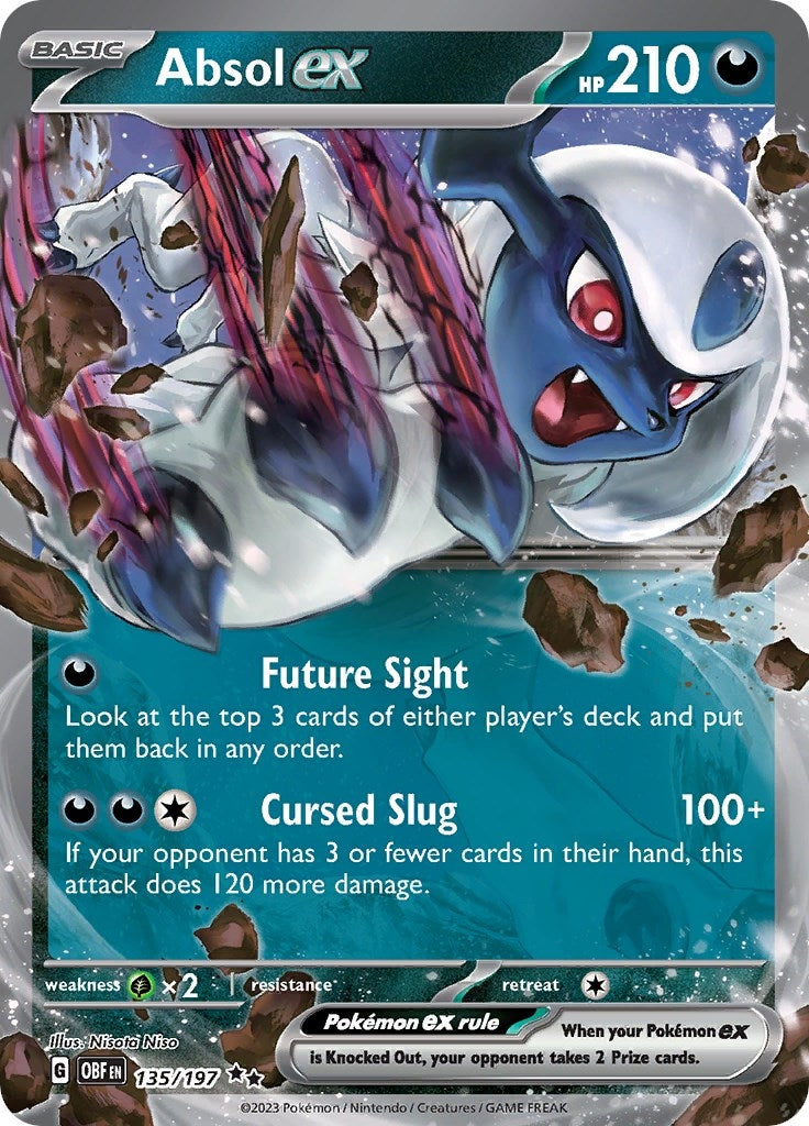 Image for Absol ex (SV03: Obsidian Flames) (135/197) - Pokemon