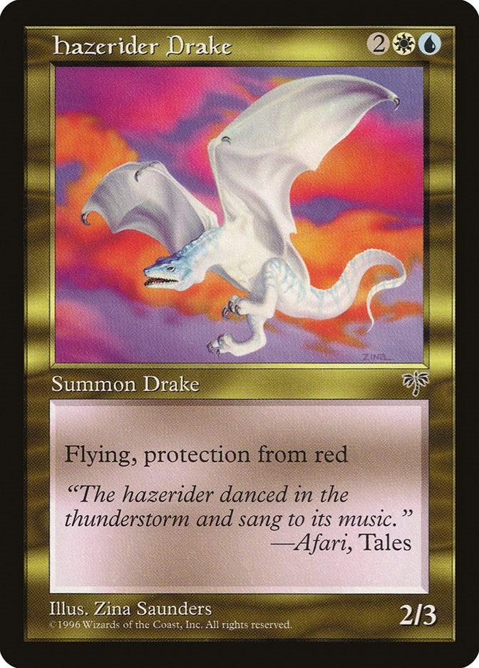 Image for Hazerider Drake (Mirage) - Magic: The Gathering