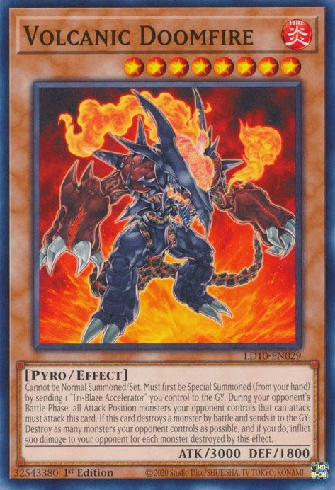 Image for Volcanic Doomfire (Legendary Duelists: Soulburning Volcano) (LD10-EN029) - YuGiOh