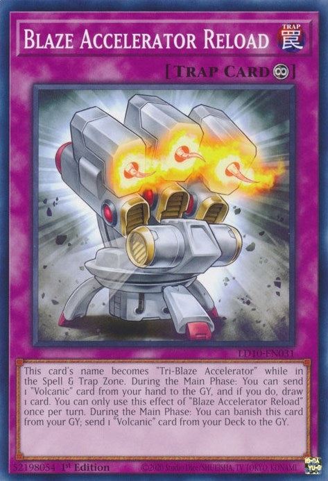Image for Blaze Accelerator Reload (Legendary Duelists: Soulburning Volcano) (LD10-EN031) - YuGiOh