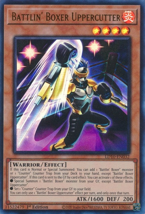 Image for Battlin' Boxer Uppercutter (Legendary Duelists: Soulburning Volcano) (LD10-EN032) - YuGiOh