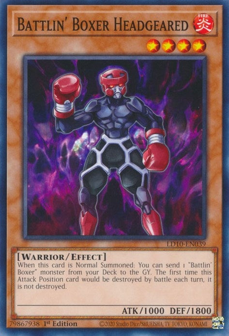 Image for Battlin' Boxer Headgeared (Legendary Duelists: Soulburning Volcano) (LD10-EN039) - YuGiOh