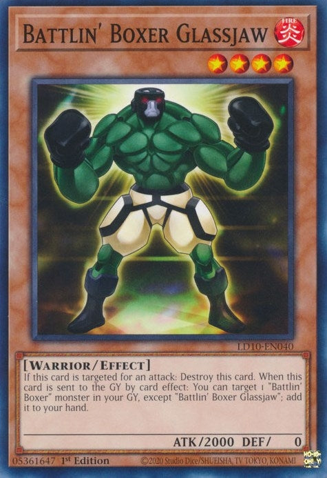 Image for Battlin' Boxer Glassjaw (Legendary Duelists: Soulburning Volcano) (LD10-EN040) - YuGiOh