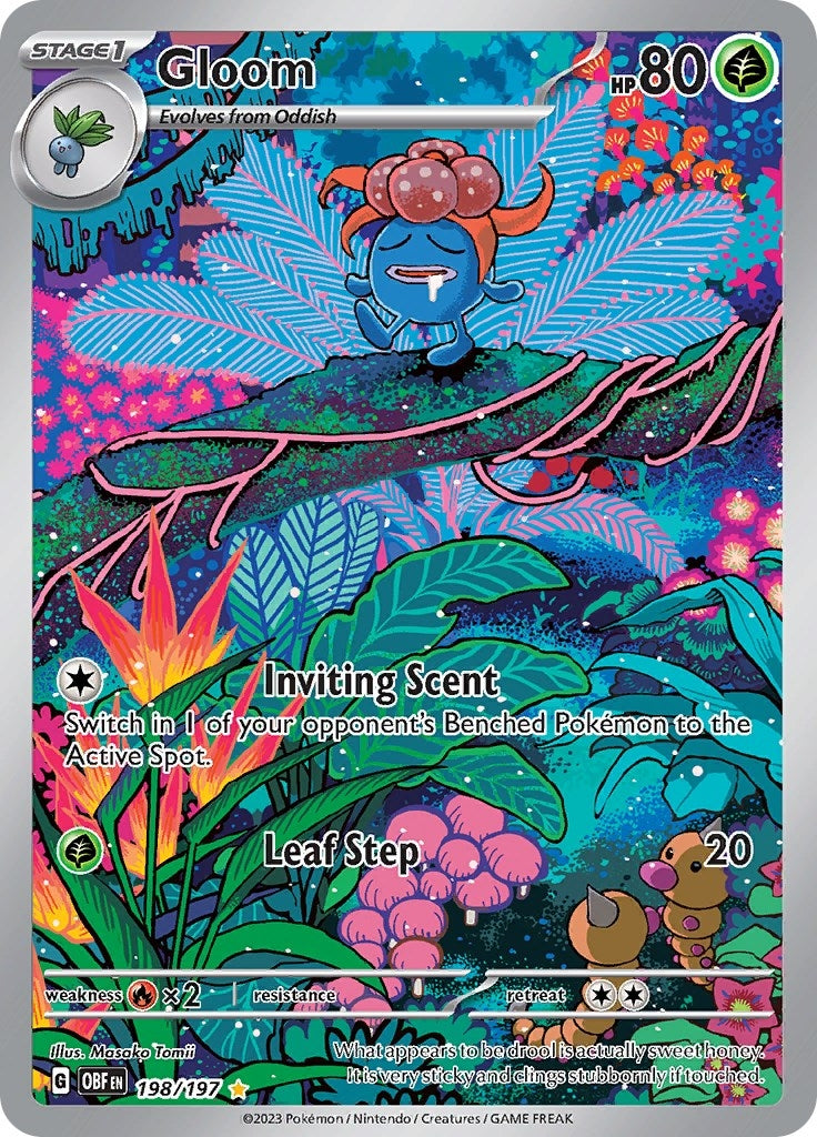 Image for Gloom (SV03: Obsidian Flames) (198/197) - Pokemon