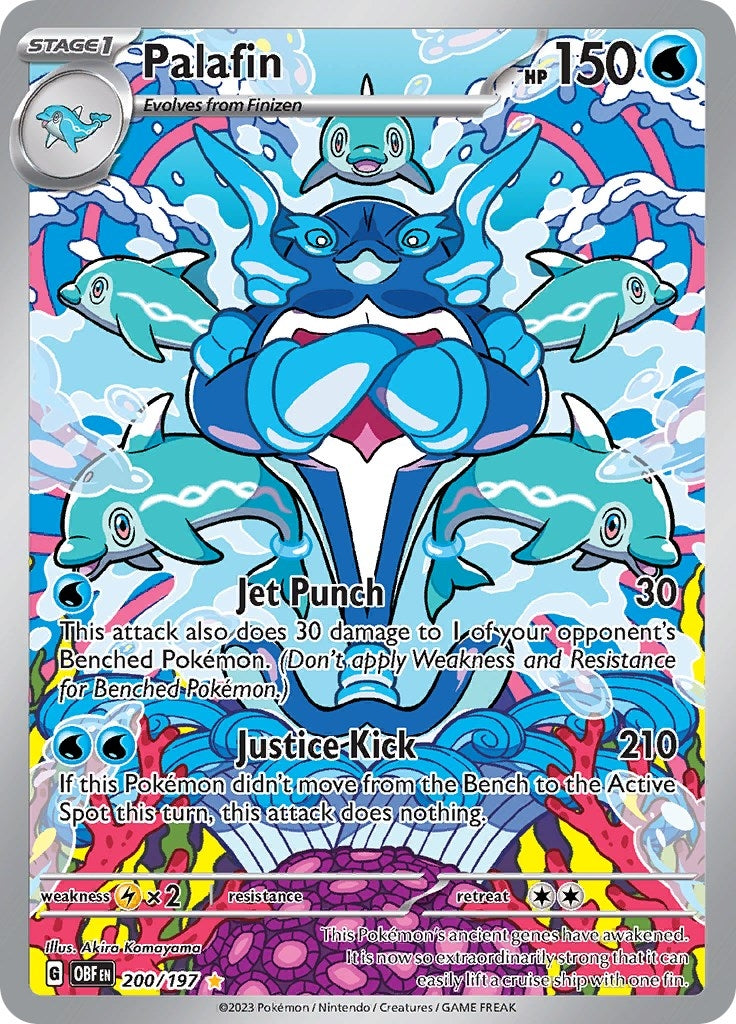 Image for Palafin (SV03: Obsidian Flames) (200/197) - Pokemon