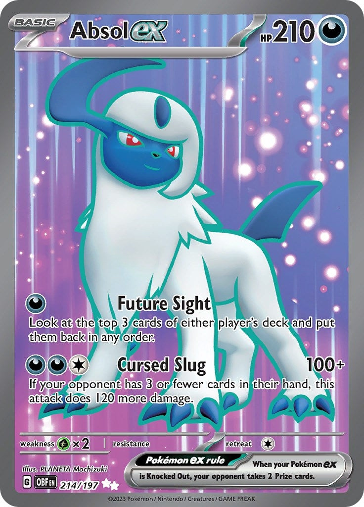 Image for Absol ex (SV03: Obsidian Flames) (214/197) - Pokemon