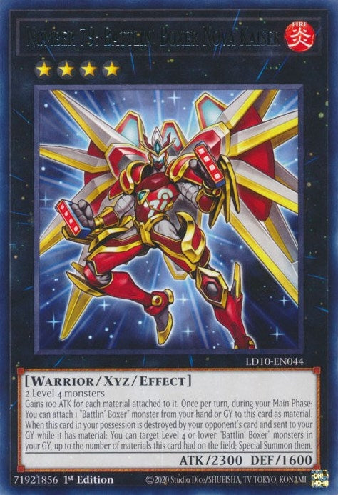 Image for Number 79: Battlin' Boxer Nova Kaiser (Legendary Duelists: Soulburning Volcano) (LD10-EN044) - YuGiOh