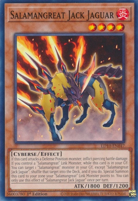 Image for Salamangreat Jack Jaguar (Legendary Duelists: Soulburning Volcano) (LD10-EN047) - YuGiOh