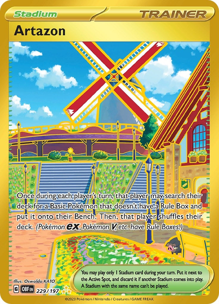 Image for Artazon (SV03: Obsidian Flames) (229/197) - Pokemon