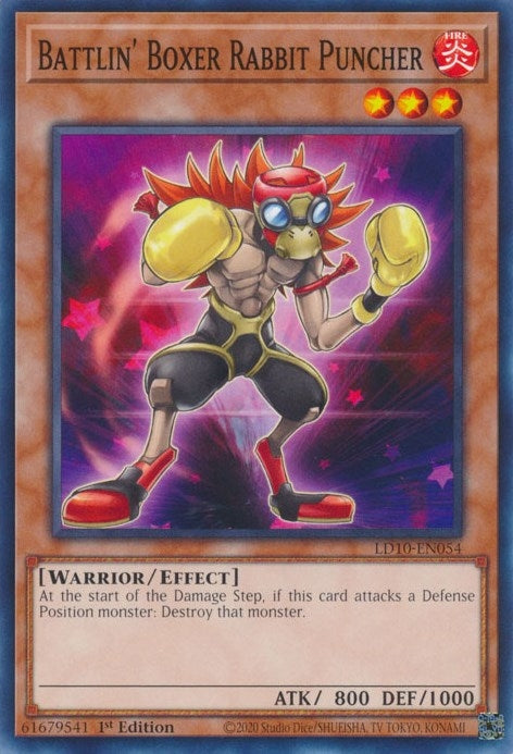 Image for Battlin' Boxer Rabbit Puncher (Legendary Duelists: Soulburning Volcano) (LD10-EN054) - YuGiOh