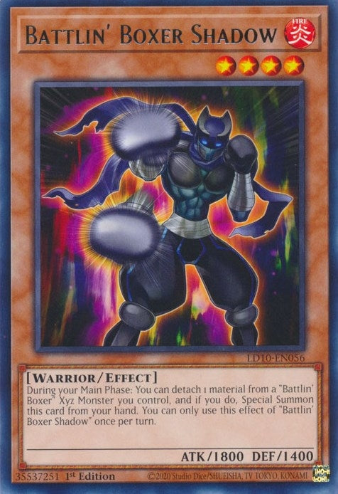 Image for Battlin' Boxer Shadow (Legendary Duelists: Soulburning Volcano) (LD10-EN056) - YuGiOh