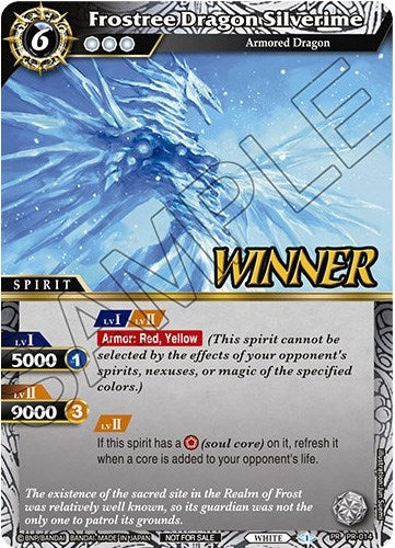 Image for Frostree Dragon Silverime (Winner) (Battle Spirits Saga Promo Cards) (PR-014) - Battle Spirits Saga