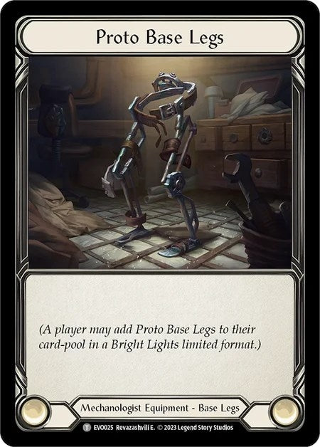 Image for Proto Base Legs (Bright Lights) (EVO025) - Flesh and Blood TCG