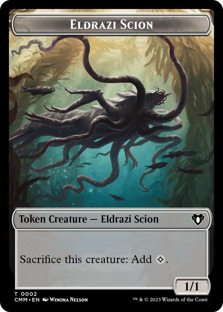 Image for Eldrazi Scion // Dwarf Berserker Double-Sided Token (Commander Masters) (2 // 23) - Magic: The Gathering