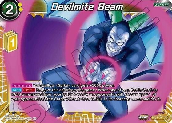 Image for Devilmite Beam (Critical Blow) (BT22-087) - Dragon Ball Super: Masters