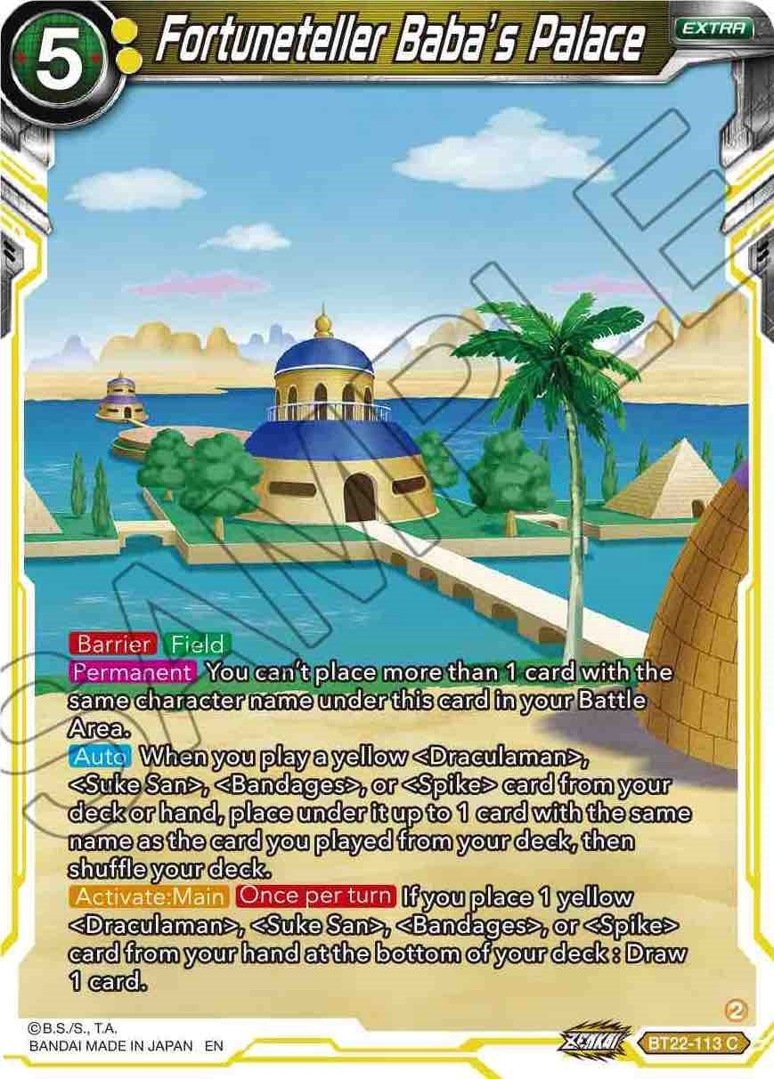 Image for Fortuneteller Baba's Palace (Critical Blow) (BT22-113) - Dragon Ball Super: Masters