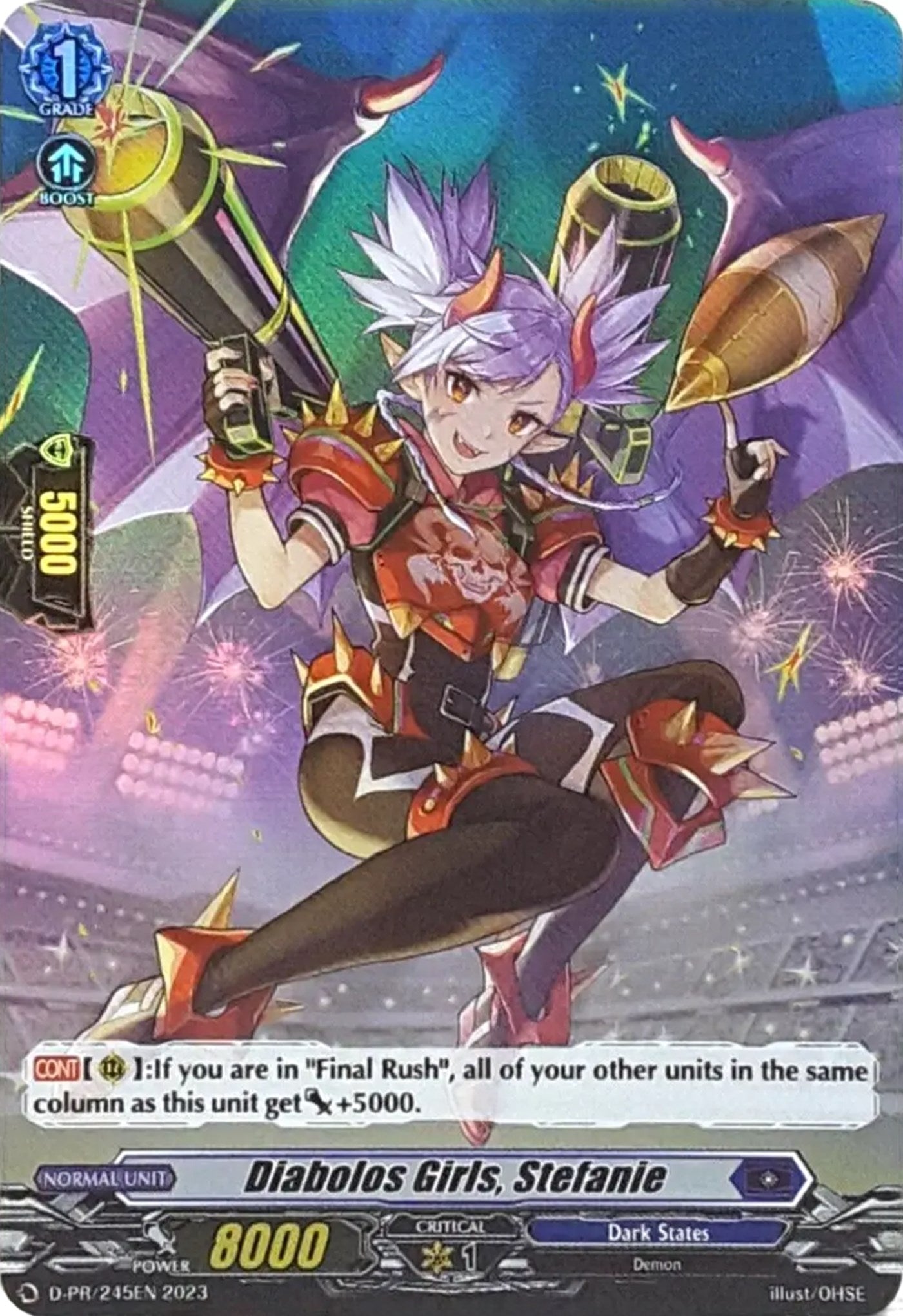 Image for Diabolos Girls, Stefanie (Foil) (D Promo Cards) (D-PR/245 (Foil)) - Cardfight Vanguard