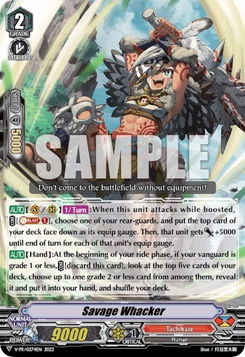 Image for Savage Whacker (V Promo Cards) (V-PR/0274EN) - Cardfight Vanguard