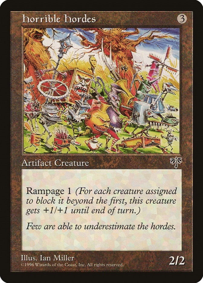 Image for Horrible Hordes (Mirage) - Magic: The Gathering