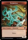 Image for Elemental (0024) // Emblem - Teferi, Temporal Archmage Double-Sided Token (Commander Masters) (24 // 46) - Magic: The Gathering