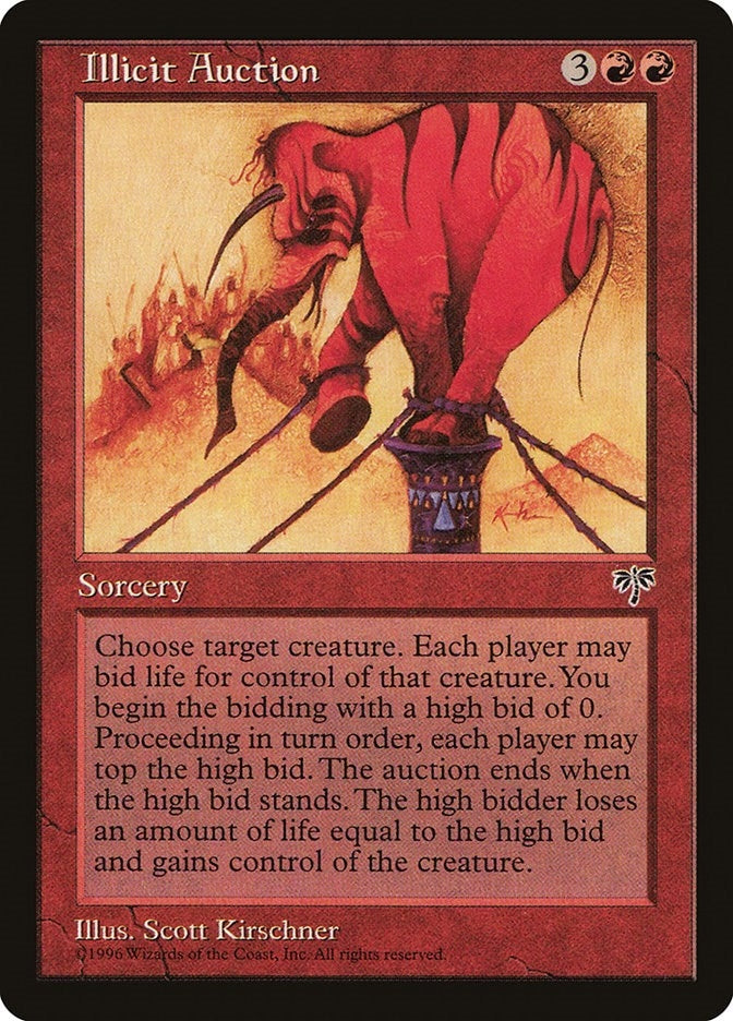 Image for Illicit Auction (Mirage) - Magic: The Gathering
