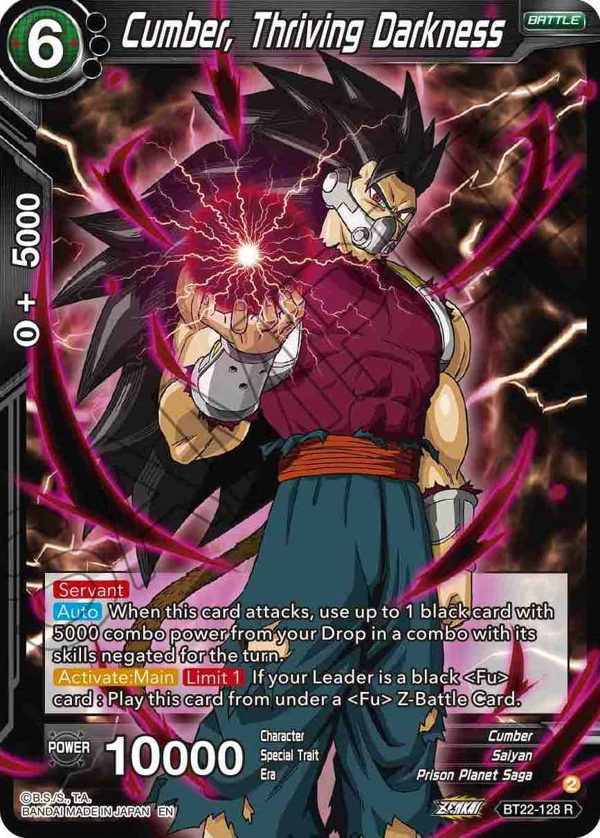 Image for Cumber, Thriving Darkness (Critical Blow) (BT22-128) - Dragon Ball Super: Masters