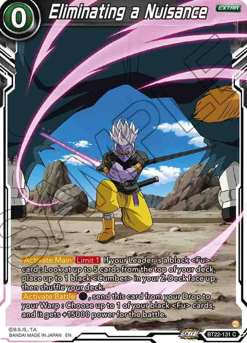 Image for Eliminating a Nuisance (Critical Blow) (BT22-131) - Dragon Ball Super: Masters