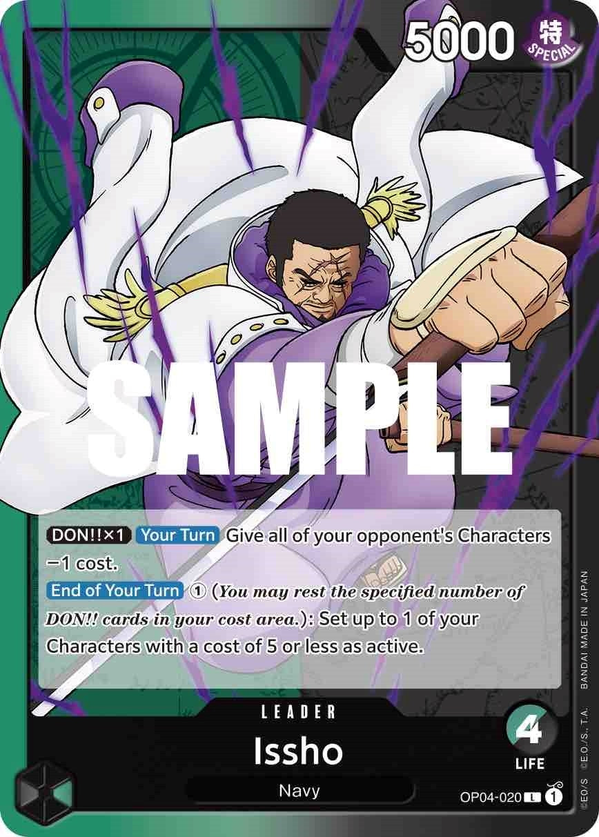 Image for Issho (Kingdoms of Intrigue) (OP04-020) - One Piece Card Game