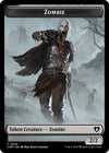 Image for Zombie (0019) // Thrull Double-Sided Token (Commander Masters) (19 // 18) - Magic: The Gathering