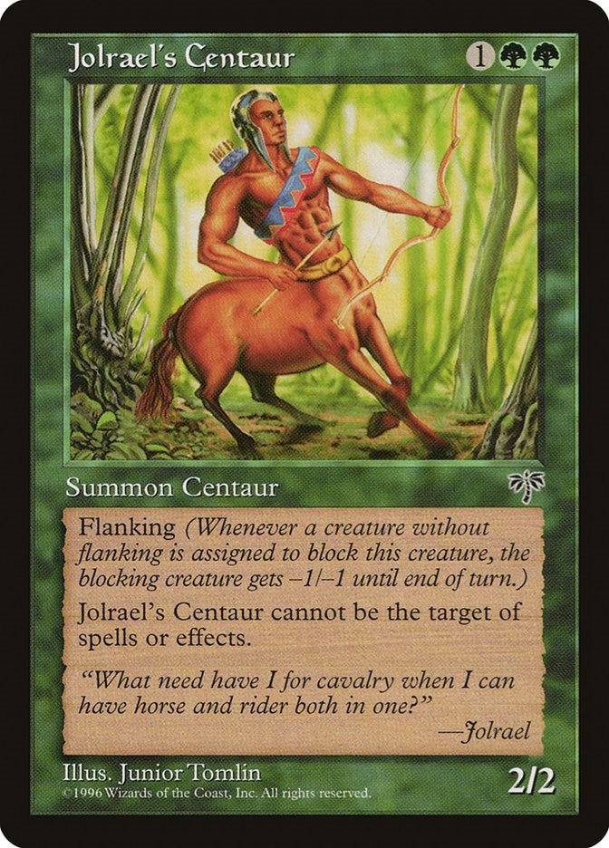 Image for Jolrael's Centaur (Mirage) - Magic: The Gathering