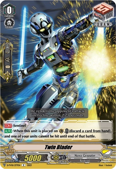 Image for Twin Blader (D-PV01: History Collection) (D-PV01/277EN) - Cardfight Vanguard