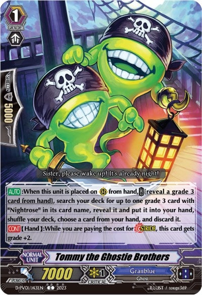 Image for Tommy the Ghostie Brothers (D-PV01: History Collection) (D-PV01/143EN) - Cardfight Vanguard