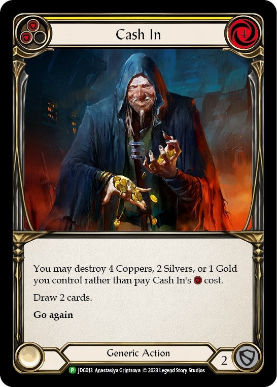 Image for Cash In - JDG013 (Flesh and Blood: Promo Cards) (JDG013) - Flesh and Blood TCG