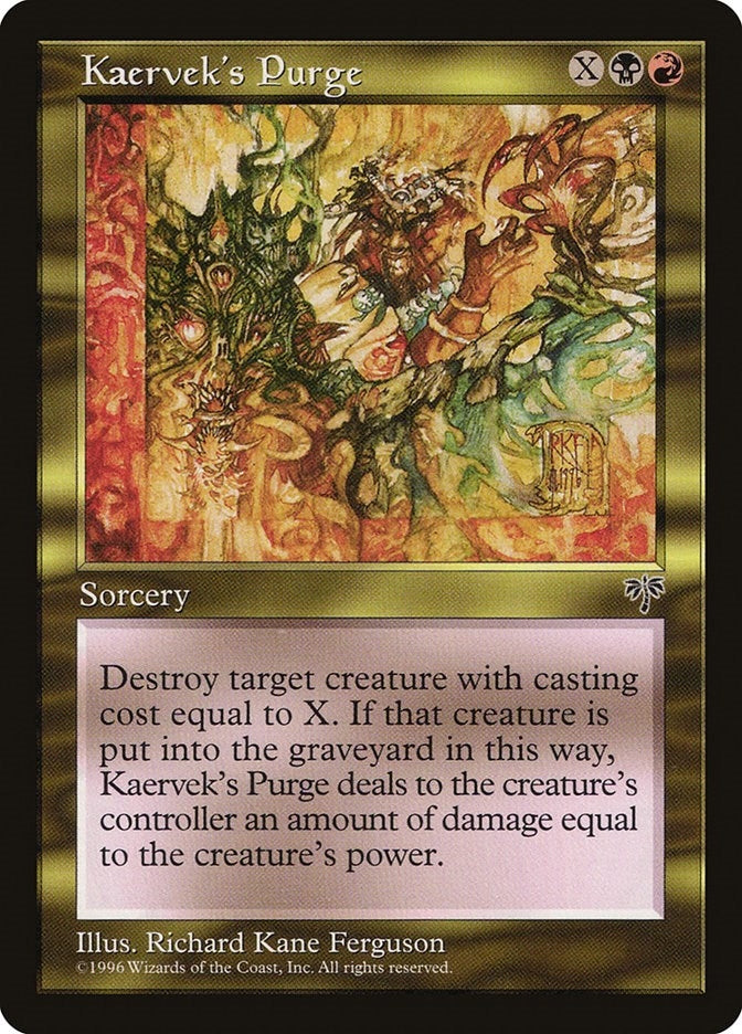 Image for Kaervek's Purge (Mirage) - Magic: The Gathering
