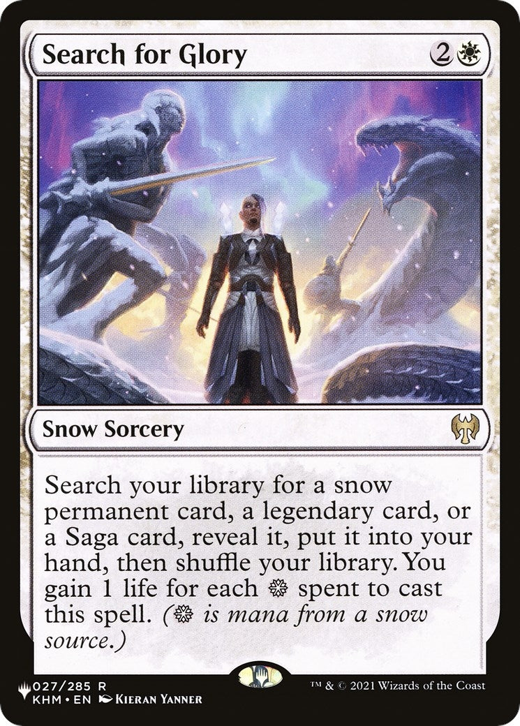 Image for Search for Glory (The List Reprints) (27) - Magic: The Gathering