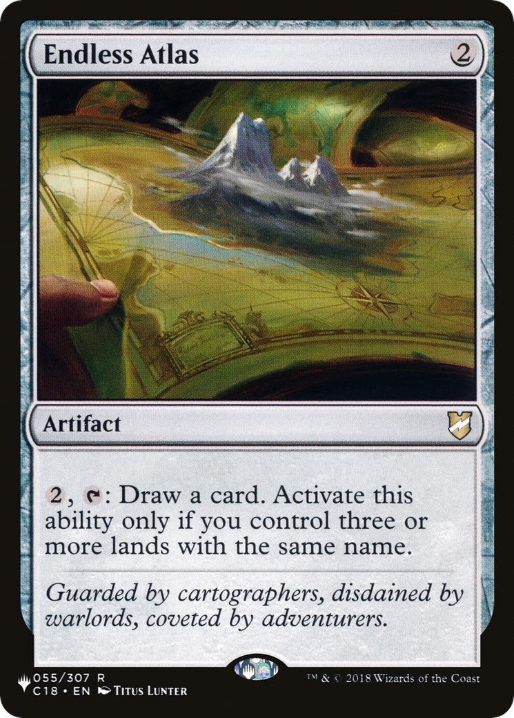 Image for Endless Atlas (The List Reprints) (55) - Magic: The Gathering