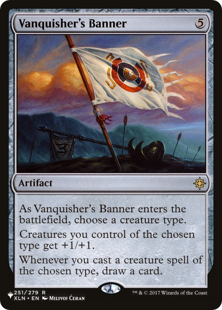 Image for Vanquisher's Banner (The List Reprints) (251) - Magic: The Gathering