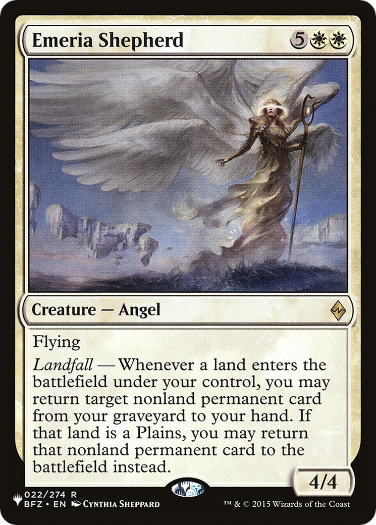 Image for Emeria Shepherd (The List Reprints) (22) - Magic: The Gathering