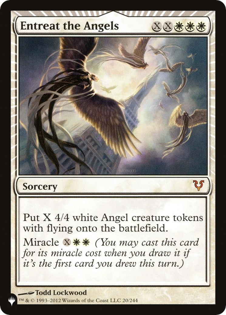 Image for Entreat the Angels (AVR) (The List Reprints) (20) - Magic: The Gathering