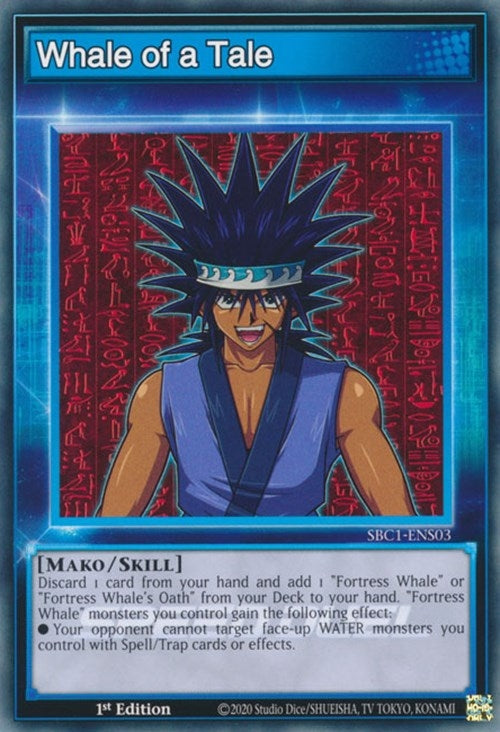 Image for Whale of a Tale (Speed Duel: Streets of Battle City) (SBC1-ENS03) - YuGiOh