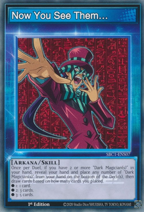 Image for Now You See Them... (Speed Duel: Streets of Battle City) (SBC1-ENS07) - YuGiOh