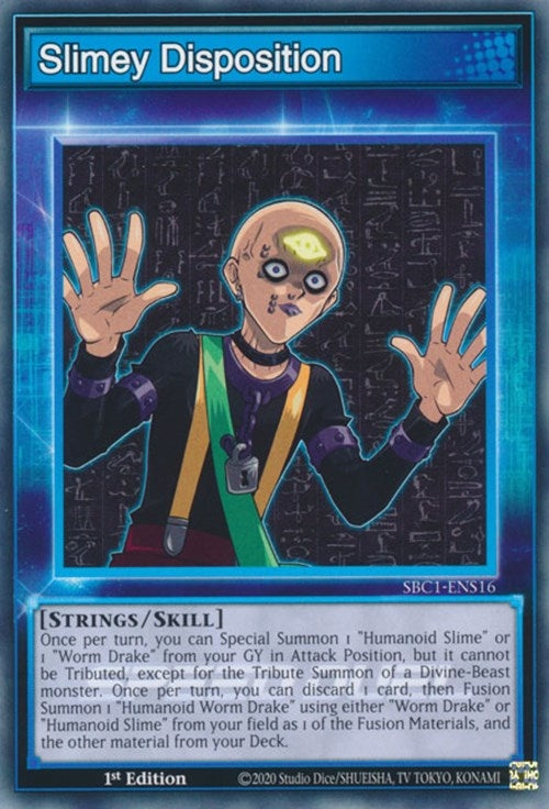 Image for Slimey Disposition (Speed Duel: Streets of Battle City) (SBC1-ENS16) - YuGiOh
