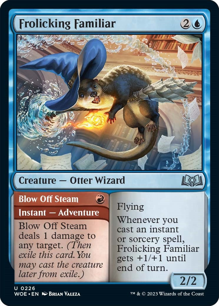 Image for Frolicking Familiar (Wilds of Eldraine) (226) - Magic: The Gathering