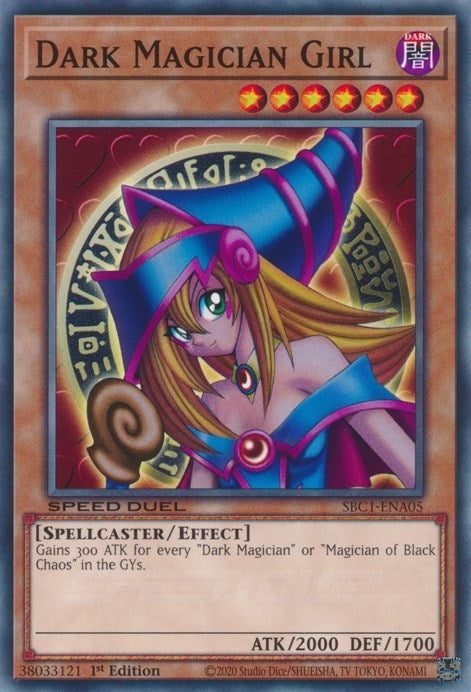 Image for Dark Magician Girl (Speed Duel: Streets of Battle City) (SBC1-ENA05) - YuGiOh