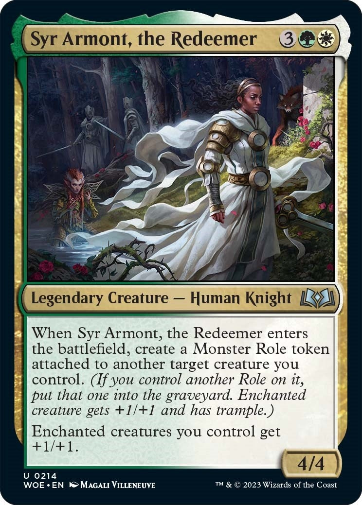 Image for Syr Armont, the Redeemer (Wilds of Eldraine) (214) - Magic: The Gathering